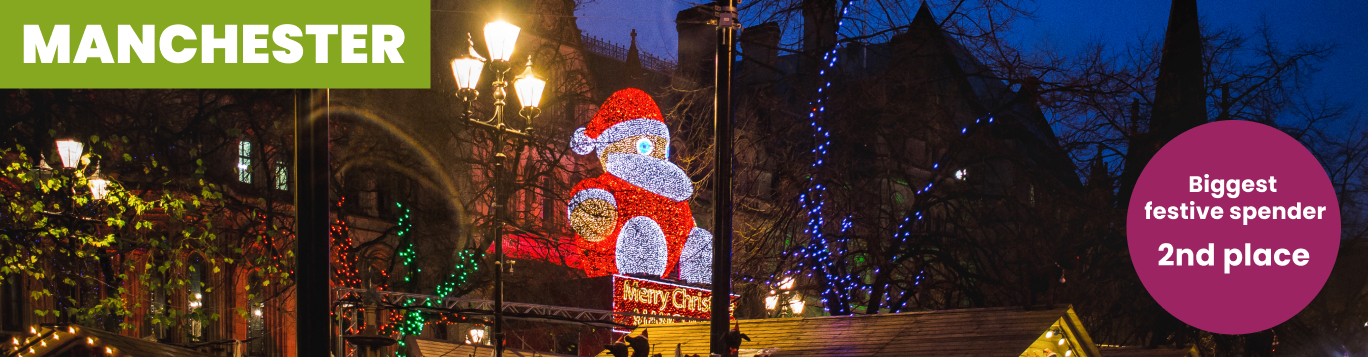 Manchester council christmas lights spend